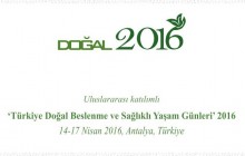 Türkiye Doğal Beslenme ve Sağlıklı Yaşam Günleri