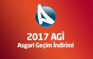 2017 Asgari Geçim İndirimi