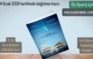 Yazarımız Sayın Serhat ERDEN'in Gelir İdaresi Başkanlığı Sınavlarına Hazırlayıcı Kitabı Ön Siparişte