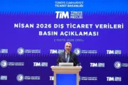 Ticaret Bakanı Ömer Bolat Nisan Ayı Dış Ticaret Verilerini Açıkladı