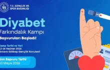 T.C. Gençlik Ve Spor Bakanlığı Diyabetli Gençlere Yönelik Kamp Düzenliyor