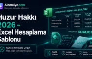 Huzur Hakkı 2026 - Excel Hesaplama Şablonu