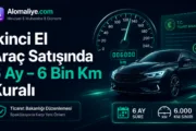 İkinci El Araç Satışında  6 Ay – 6 Bin Kilometre Kuralı