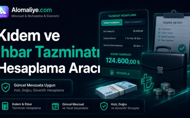Ücretsiz Kıdem İhbar Tazminatı Hesaplama Sayfamız Açılmıştır